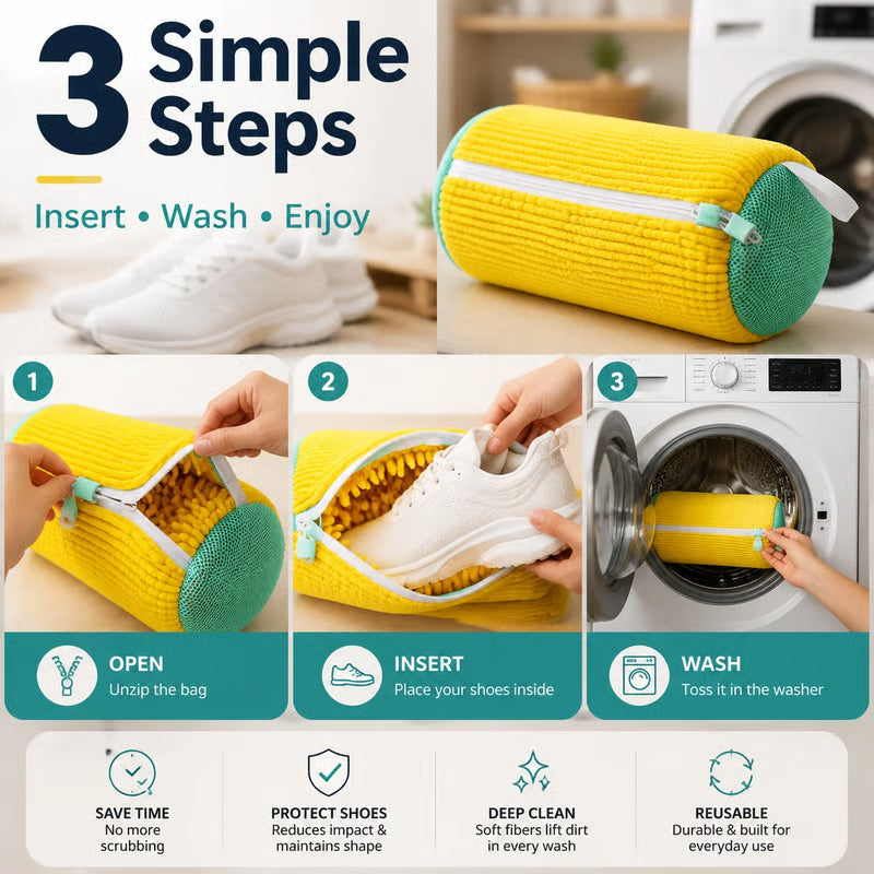 KLEVO ShoeWash™ Bag